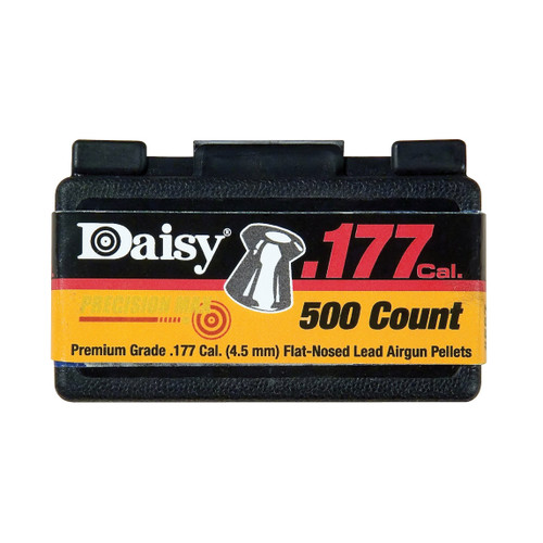 Daisy PrecisionMax .177 Caliber Flat-Nose Lead Pellets 500 Count