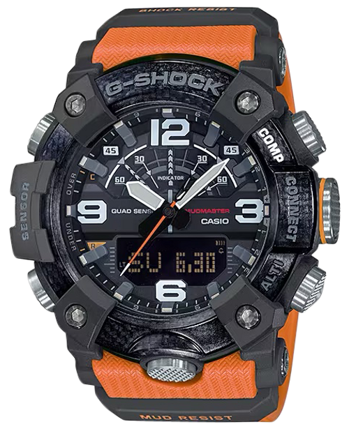G-Shock GGB1001A9 Tactical MudMaster Watch Orange/Black 145-215mm