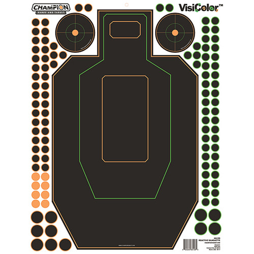 Champion VisiColor Adhesive Silhouette Targets with 505 Pasties - 5 Pack