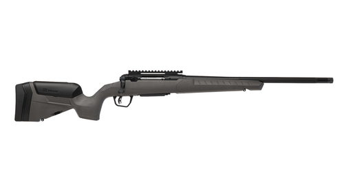 Savage Arms 110 Trailblazer 22 ARC 20" Heavy Sporter Fluted Black Cerakote Flat Dark Gray Synthetic