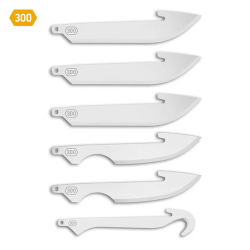 Outdoor Edge 3.0" Combo Replacement Blade Pack - 6 Count