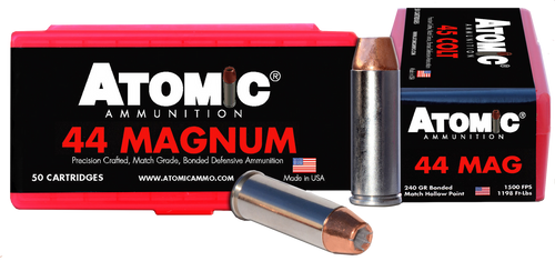 Atomic Ammunition .44 Rem Mag 240 Grain JHP 50 Rounds