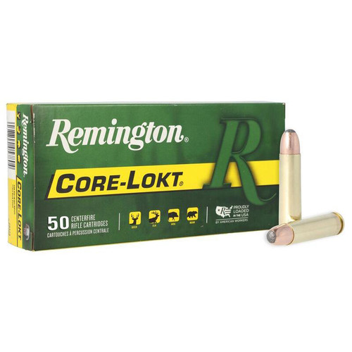 Remington Core-Lokt 30 Carbine Ammo 110 Grain Jacketed Soft Point Box of 50