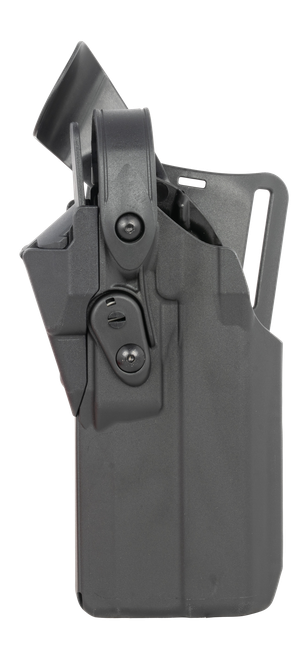 Safariland 7360RDS ALS/SLS Duty Holster for Glock 17 with Light and Red Dot Optic, Left Hand, Plain Black