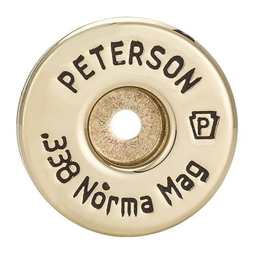 Peterson Cartridge 338 Norma Mag Brass Box of 250