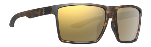 Leupold Desoto Sunglasses - Matte Tortoise Frame with Bronze Mirror Lens