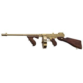 Auto-Ordnance 1927A-1 Deluxe 45 ACP 16.5" Titanium Gold Tiger Stripe