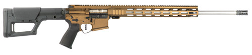 APF Armory Varmint 22 ARC 2.0 18" 416 Stainless Rifle-Length Magpul PRS Lite Burnt Bronze