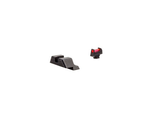 Trijicon Fiber Sight Set for Glock 20, 21, 21SF, 29, 30, 36, 41 Fiber Optic Red, Green