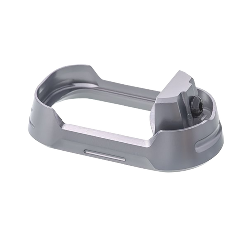 Tyrant CNC TDG17MWG4GREYBLACKSCRE Magwell Glock 17 Gen4 Grey Aluminum Tyrant CNC TDG17MWG4GREYBLACKSCRE Magwell Glock 17 Gen4 Grey Aluminum