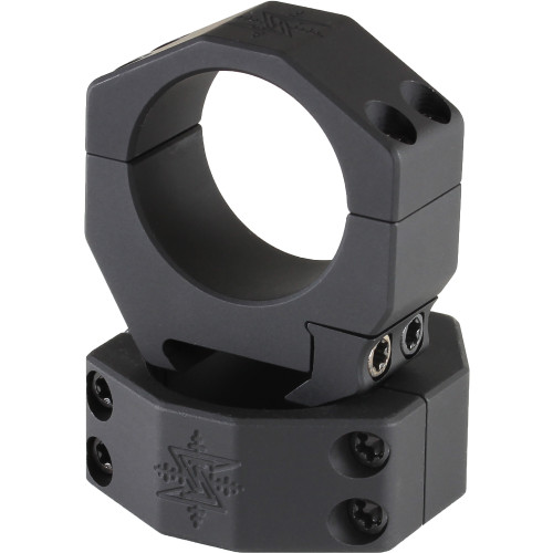 Seekins Precision Picatinny 34mm Scope Rings Matte Black High