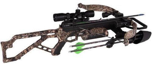 Excalibur Crossbow Mag Max 350 FPS Rope Cock Crossbow - Mossy Oak DNA