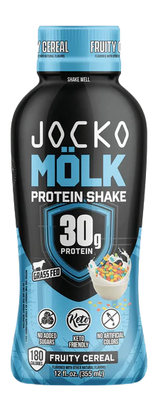 Jocko Fuel MÖLK RTD Fruity Cereal Protein Drink 12-Pack