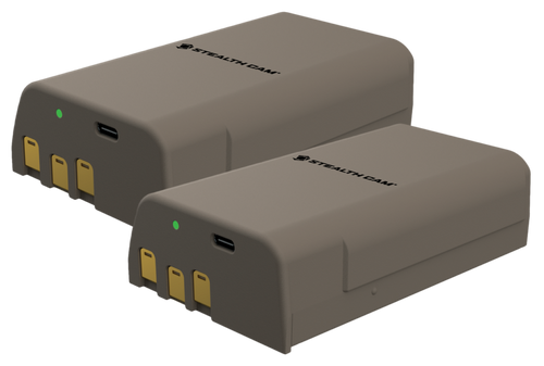 Walkers Game Ear 5000mAh Lithium Rechargeable Battery 2-Pack