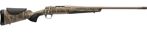 Browning X-Bolt 2 Speed 243 Winchester 22" Fluted Threaded Smoked Bronze Cerakote Mossy Oak Bottomland