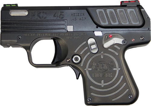Heizer Defense PKO-45 .45 ACP Pistol 5+1/7+1 Rounds Black