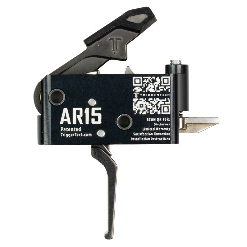 TriggerTech AR-15 Single-Stage Adaptable Flat Trigger Black - Image 1