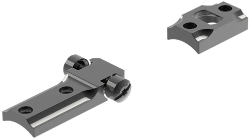 Leupold 2-Piece Standard Steel Base Savage 10/110 Round Rear Receiver Gloss Black