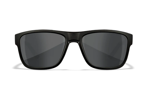 Wiley X Men's Ovation Sunglasses Matte Black Frame Smoke Gray Lens