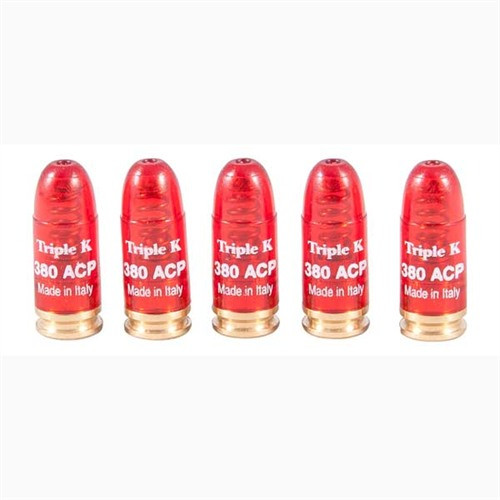 Triple-K .380 Auto Caps, 5 Caps Per Pack