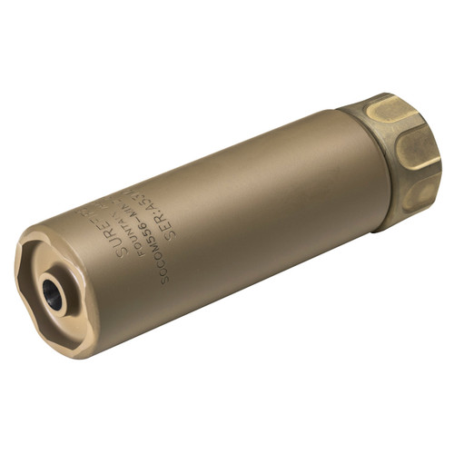 Surefire SOCOM556-MINI2 Suppressor 5.56mm Stainless Steel Dark Earth