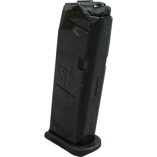 Elite Tactical Systems Black Gen 2 Handgun Magazine Glock 43x/48 9mm Luger 10rd