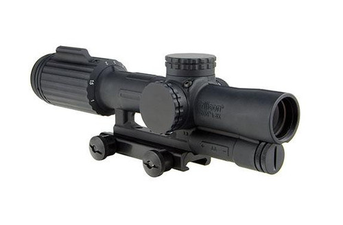Trijicon VCOG Rifle Scope 1-6x24mm Red Segmented Circle/Crosshair MOA Reticle with Thumb Screw Mount