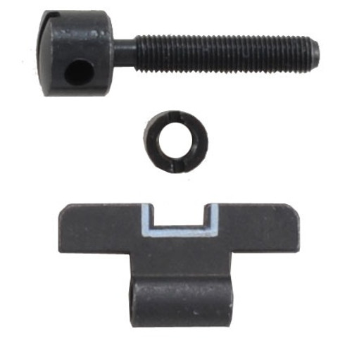 Smith & Wesson Rear Sight Blade Kit K, L, N-Frame with .126" White Outline Blade, Windage Nut, Screw and Instructions