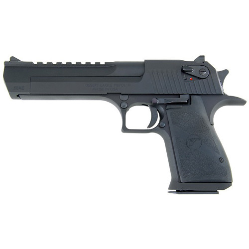 Magnum Research Desert Eagle Mark XIX 50 Action Express Pistol 6" Barrel 7+1 Round Black Oxide Slide Black Grip Black Oxide Frame
