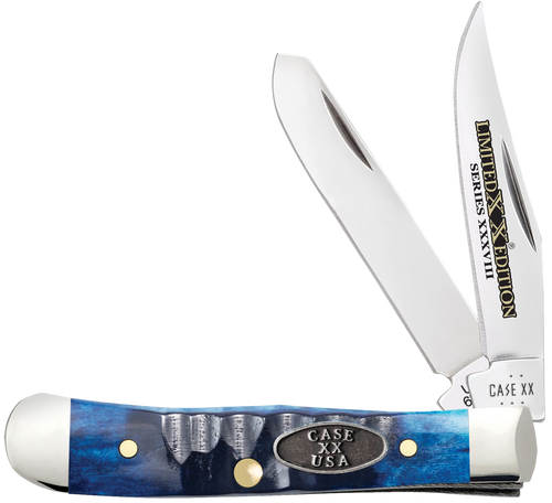 Case 53984 Ocean Blue Bone Tiny Trapper