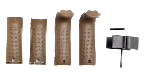 Glock 30870 Backstrap Beavertail Set Dark Earth Polymer