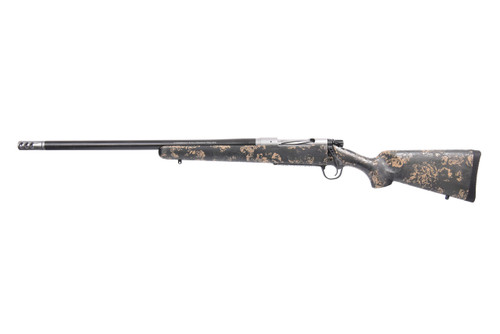 Christensen Arms Ridgeline FFT Bolt Action Rifle 6.5 PRC 20" Left Hand Carbon Fiber Threaded Barrel Stainless Frame Green and Black/Tan Field Stock