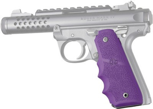 RUBBER GRIPS/FINGER GROOVE PURHOGUE GRIPS RUGER 22/45 MKIV