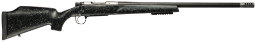 Christensen Arms Traverse Bolt Action Rifle 22-250 Remington 24" Threaded Barrel Natural Stainless Steel Black with Gray Webbing Stock