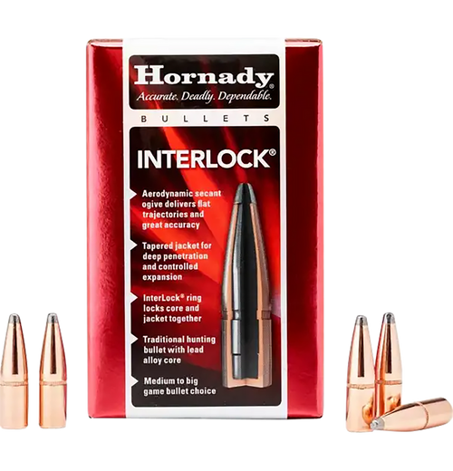 Hornady InterLock Bullets 7.62x39mm .310" 123gr SP 100/Box