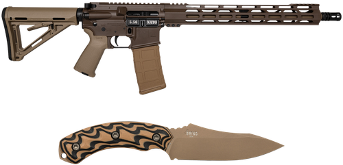 Diamondback DB15 Bolt Action Rifle 5.56 NATO 16" Black Barrel Flat Dark Earth Magpul Grip