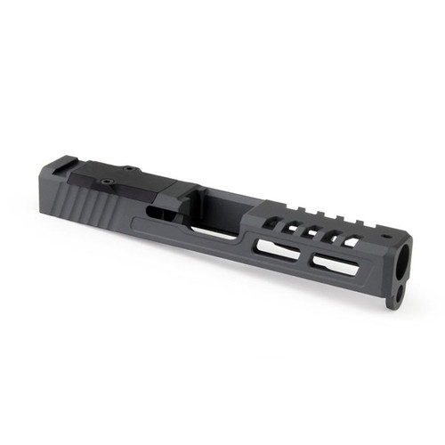 Zaffiri Precision ZPS.2 Slide for Glock 17 Gen 3 9mm Luger Optics Ready Sniper Gray