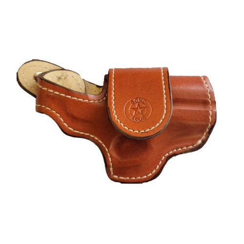 Bond Arms Thumbsnap Leather Holster Tan Right Hand