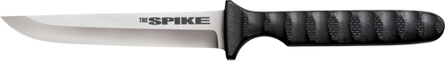 Cold Steel CS-53NCC Spike Fixed Blade Knife 4" Drop Point 4116 Stainless Steel Blade Black Handle