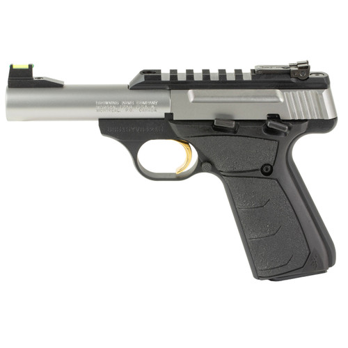 Browning Buck Mark Plus Micro Bull .22 LR Pistol 4" Barrel 10+1 Round Stainless Steel