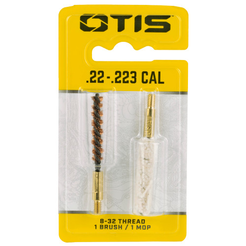 Otis .22-.223 Caliber Bore Brush and Mop Combo Pack