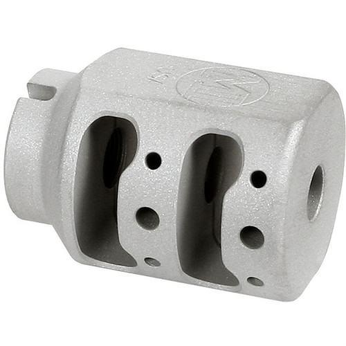 Midwest Industries Alpha Tank Muzzle Brake 1/2x28 9mm Stainless Steel