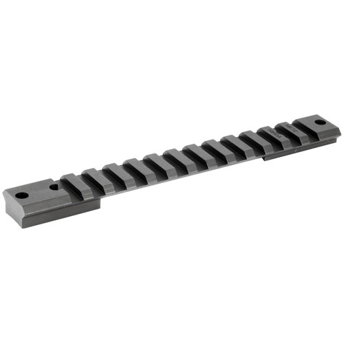 Warne 1-Piece Tactical Picatinny 20 MOA Elevated Scope Base Remington 700 Long Action Matte Black