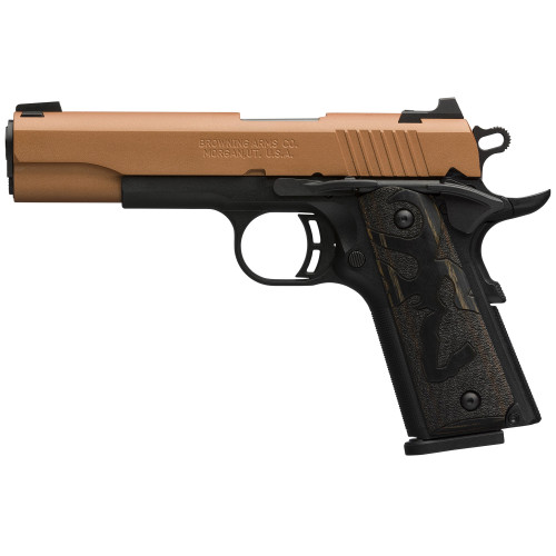 Browning 1911-380 380 ACP Pistol 4.25" Barrel 10+1 Round Northern Cerakote Slide Black Grip - Image 1