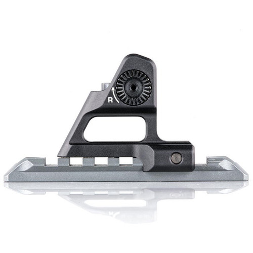 Scalarworks PEAK Detachable Rear Sight Fixed AR-15 Aluminum Black