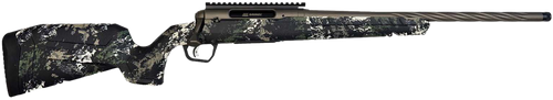 Savage Arms Axis 2 Pro Bolt Action Rifle 223 Rem 18" Fluted Threaded Barrel Forest SP Camo Stock