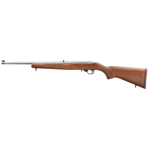 Ruger 10/22 Sporter Semi-Automatic Rifle 22 LR 18.5" Stainless Barrel Walnut Stock