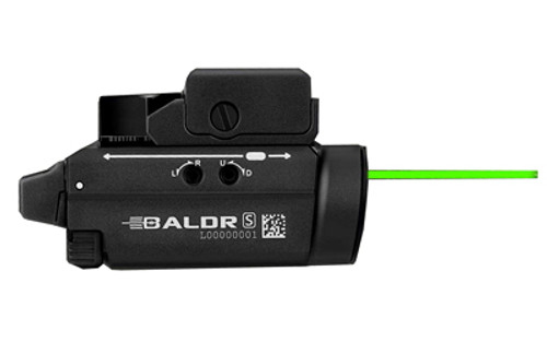 Olight Baldr S Weapon Light Green Laser Black