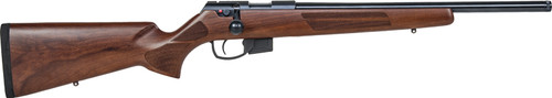 BLUED/WALNUT CLASSIC 2-STGANSCHUTZ 1761 HB 22LR 18" TB
