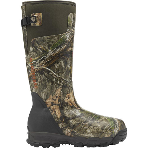 LaCrosse Men's Alphaburly Pro 18" Waterproof 1000 Gram Insulated Rubber Boots Rubber Mossy Oak Country DNA 12 D